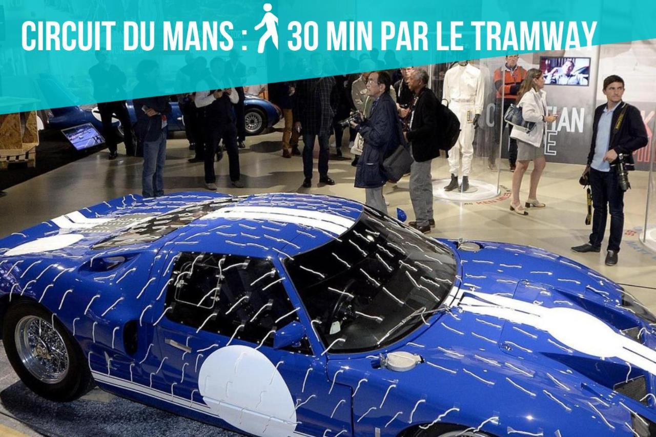 勒芒Tramway 12 Rdc Jaures Cosy Proche Gare公寓 外观 照片